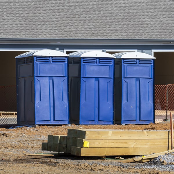 how can i report damages or issues with the porta potties during my rental period in Bruceville TX